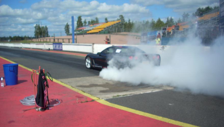 Corvette C6 Burnout