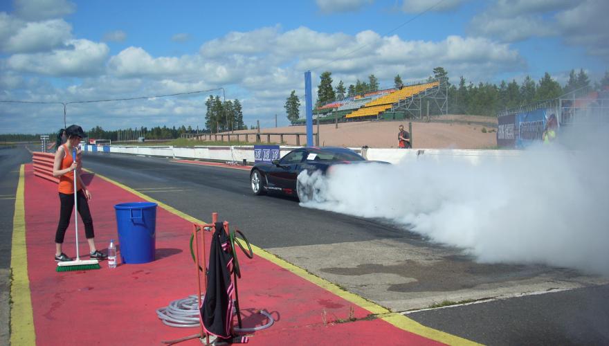 Corvette C6 Burnout