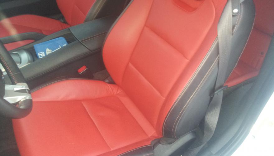 Camaro 2SS/RS Red Leather